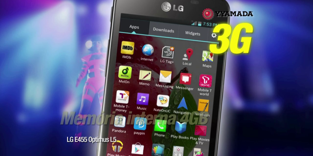 CELULAR É NA YAMADA OFERTA LG (2013)