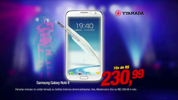 CELULAR É NA YAMADA OFERTA NOTE (2013)
