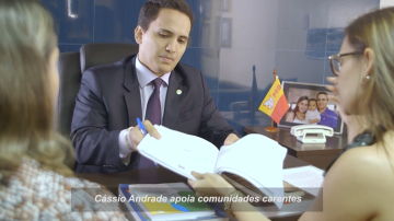 DEPUTADOS CÁSSIO ANDRADE E SIDNEY ROSA