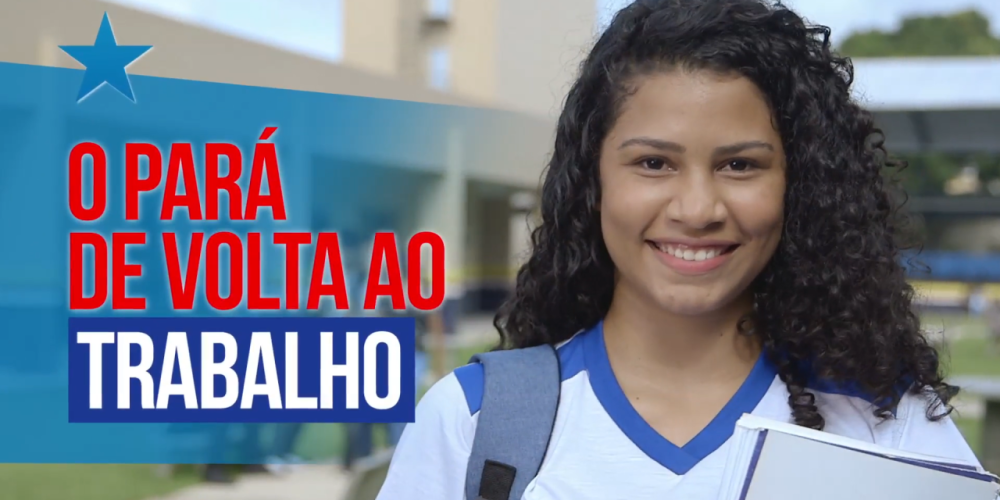 O PARÁ DE VOLTA AO TRABALHO - EDUCAÇÃO